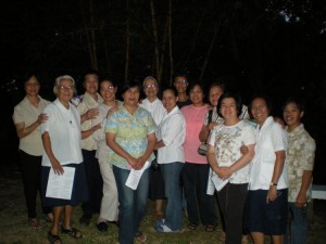 Good Shepherd Sisters with staff from Baguio